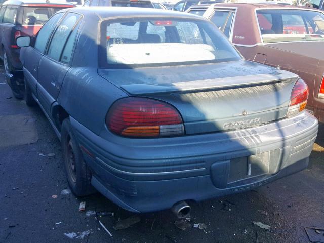 1G2NE52T0WC774319 - 1998 PONTIAC GRAND AM S GREEN photo 4