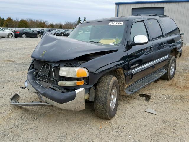 1GKEC16T91J287715 - 2001 GMC YUKON XL C BLACK photo 2