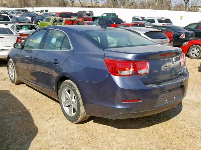 1G11B5SL2EF105509 - 2014 CHEVROLET MALIBU LS GRAY photo 3