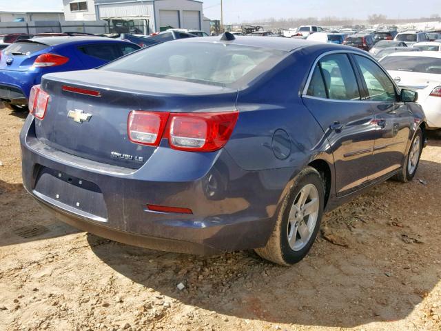 1G11B5SL2EF105509 - 2014 CHEVROLET MALIBU LS GRAY photo 4