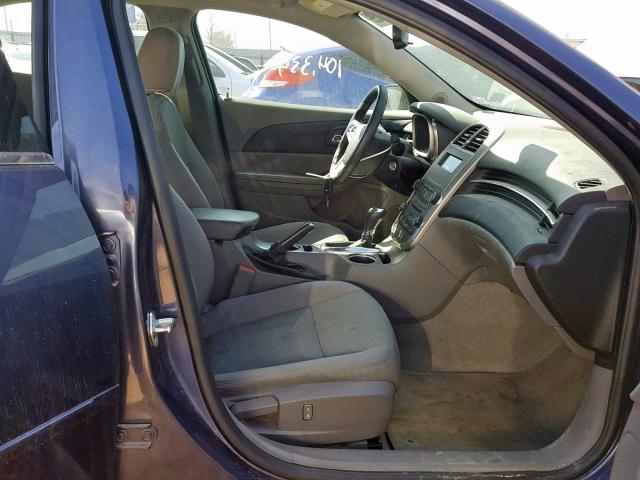 1G11B5SL2EF105509 - 2014 CHEVROLET MALIBU LS GRAY photo 5