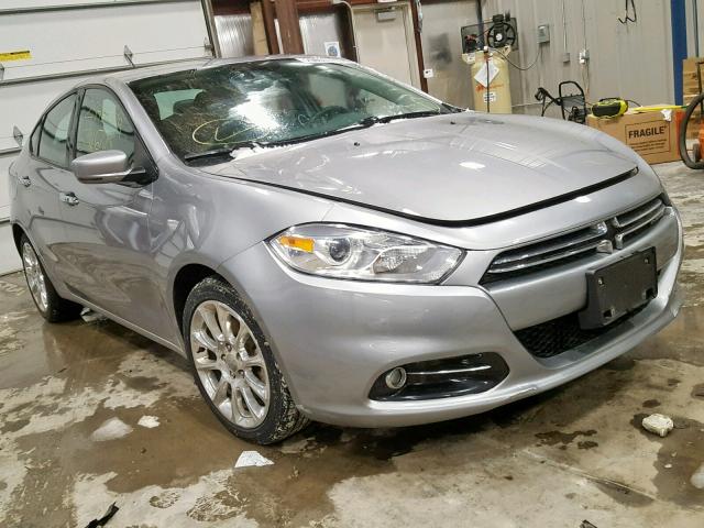 1C3CDFCB3ED861758 - 2014 DODGE DART LIMIT SILVER photo 1