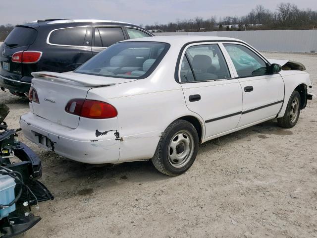 1NXBR12E5YZ368963 - 2000 TOYOTA COROLLA VE WHITE photo 4