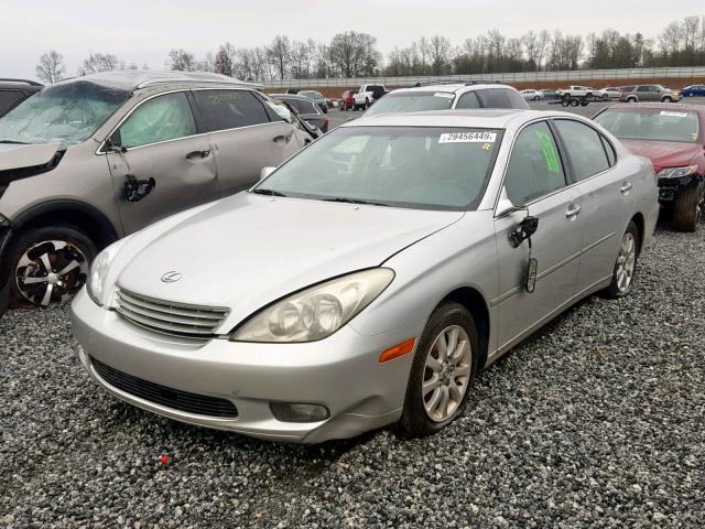 JTHBF30G120059145 - 2002 LEXUS ES 300 SILVER photo 2