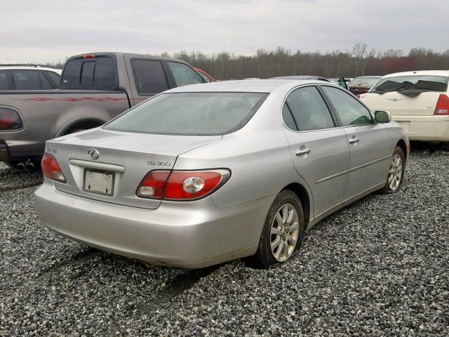 JTHBF30G120059145 - 2002 LEXUS ES 300 SILVER photo 4