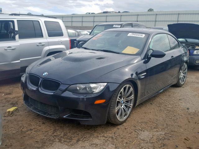 WBSKG9C56BE368875 - 2011 BMW M3 BLACK photo 2