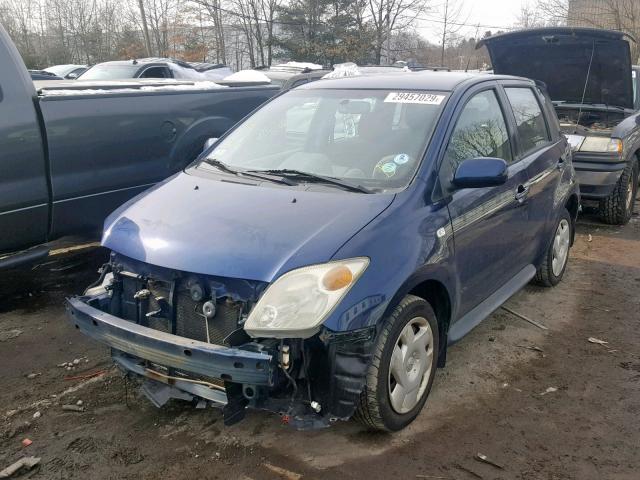 JTKKT624040055159 - 2004 TOYOTA SCION XA BLUE photo 2