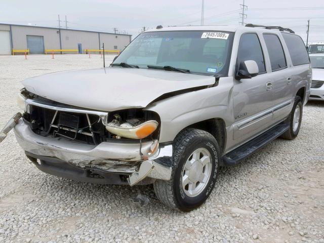 3GKEC16Z74G335383 - 2004 GMC YUKON XL C TAN photo 2