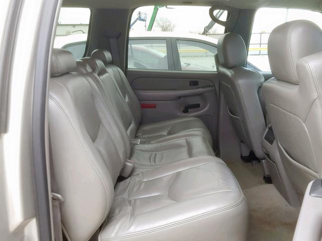 3GKEC16Z74G335383 - 2004 GMC YUKON XL C TAN photo 6