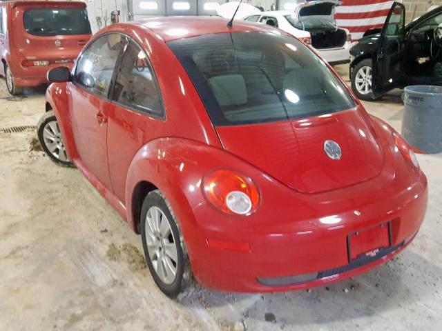 3VWRW31CX8M500673 - 2008 VOLKSWAGEN NEW BEETLE წითელი ფოტო 3