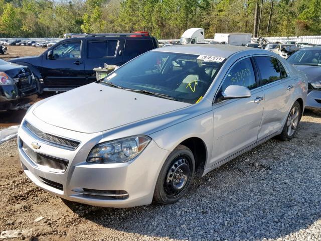 1G1ZJ57B19F212935 - 2009 CHEVROLET MALIBU 2LT SILVER photo 2