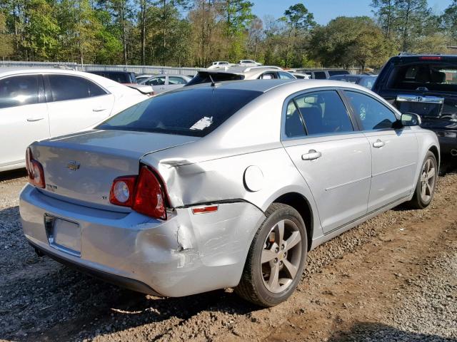 1G1ZJ57B19F212935 - 2009 CHEVROLET MALIBU 2LT SILVER photo 4