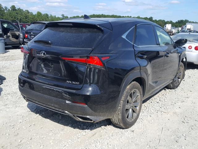 JTJYARBZ0J2111361 - 2018 LEXUS NX 300 BLACK photo 4