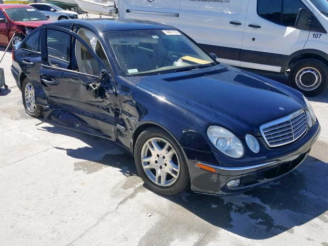 WDBUF65J84A458842 - 2004 MERCEDES-BENZ E 320 BLACK photo 1