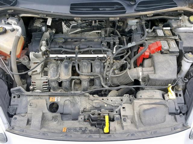 3FADP4AJ9FM189741 - 2015 FORD FIESTA S SILVER photo 7