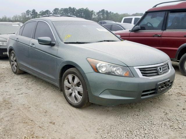 1HGCP26808A117599 - 2008 HONDA ACCORD EXL GREEN photo 1