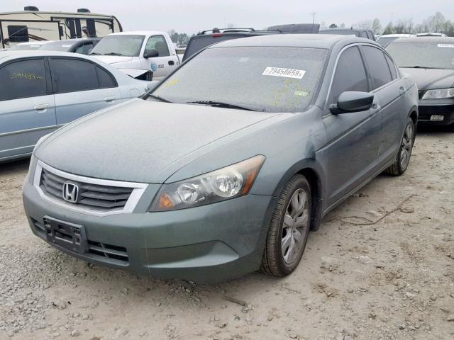 1HGCP26808A117599 - 2008 HONDA ACCORD EXL GREEN photo 2