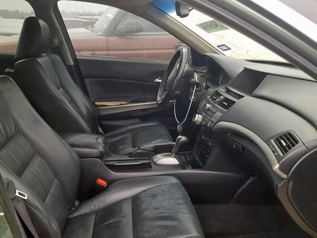 1HGCP26808A117599 - 2008 HONDA ACCORD EXL GREEN photo 5