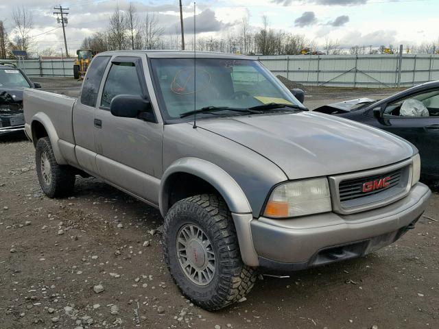 1GTCT19W518116167 - 2001 GMC SONOMA TAN photo 1