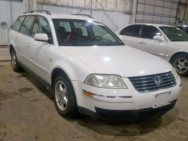 WVWND63B04E021661 - 2004 VOLKSWAGEN PASSAT GL WHITE photo 1