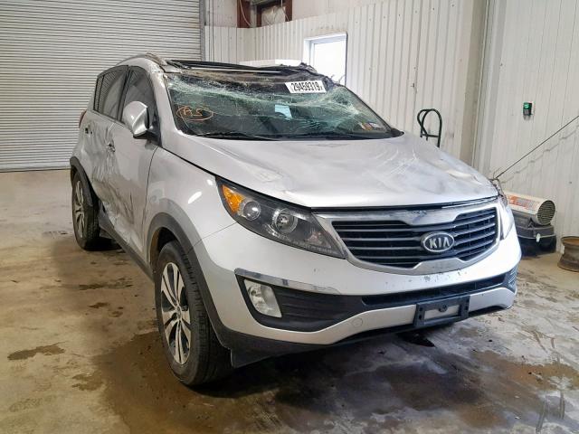 KNDPC3A27B7160569 - 2011 KIA SPORTAGE E SILVER photo 1