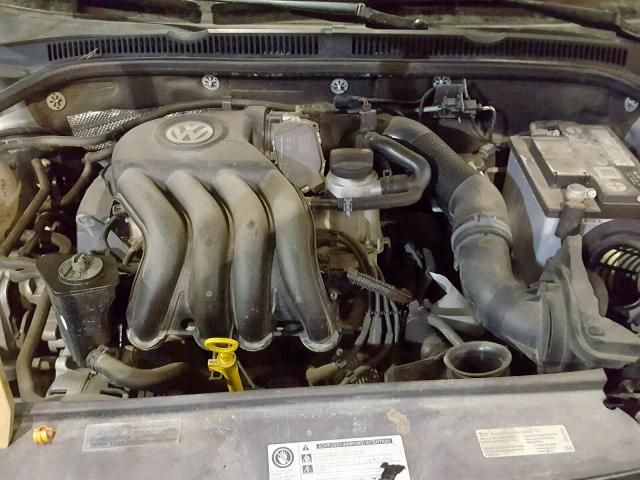 3VW2K7AJ3DM442869 - 2013 VOLKSWAGEN JETTA BASE GRAY photo 7