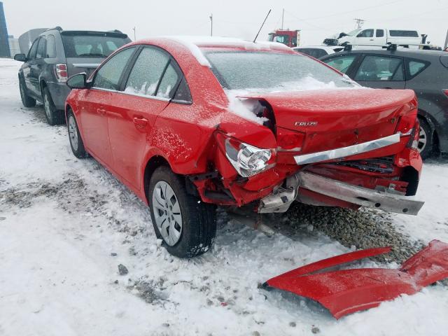 1G1PE5SB3G7227088 - 2016 CHEVROLET CRUZE LIMITED LT  photo 3