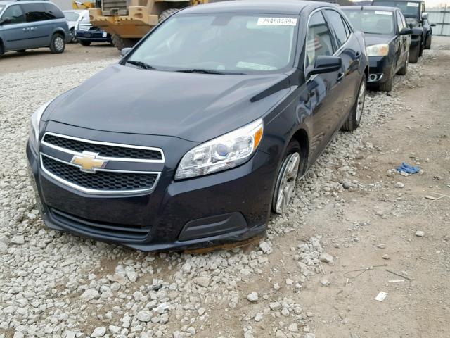 1G11D5RR9DF111150 - 2013 CHEVROLET MALIBU 1LT 黑色 照片 2