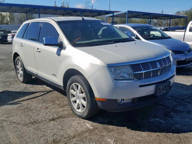 2LMDU68C27BJ06546 - 2007 LINCOLN MKX WHITE photo 1