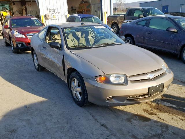 1G1JF12F437190187 - 2003 CHEVROLET CAVALIER L GOLD photo 1