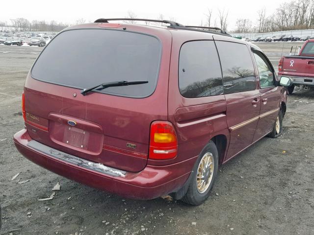 2FMZA5149WBD91364 - 1998 FORD WINDSTAR W MAROON photo 4