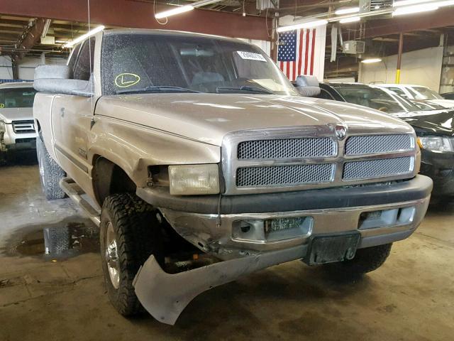 3B7KF23602M285222 - 2002 DODGE RAM 2500 GOLD photo 1