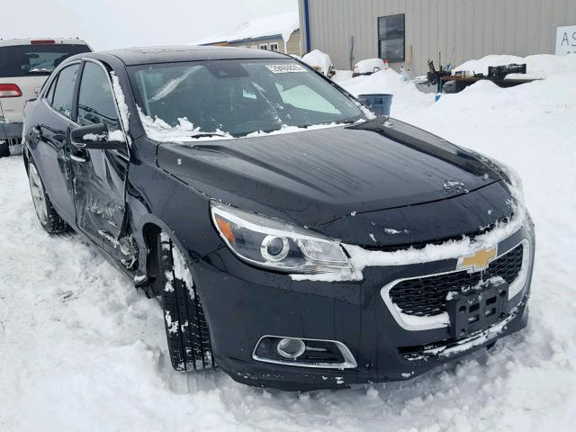 1G11G5SX2FF318465 - 2015 CHEVROLET MALIBU LTZ BLACK photo 1