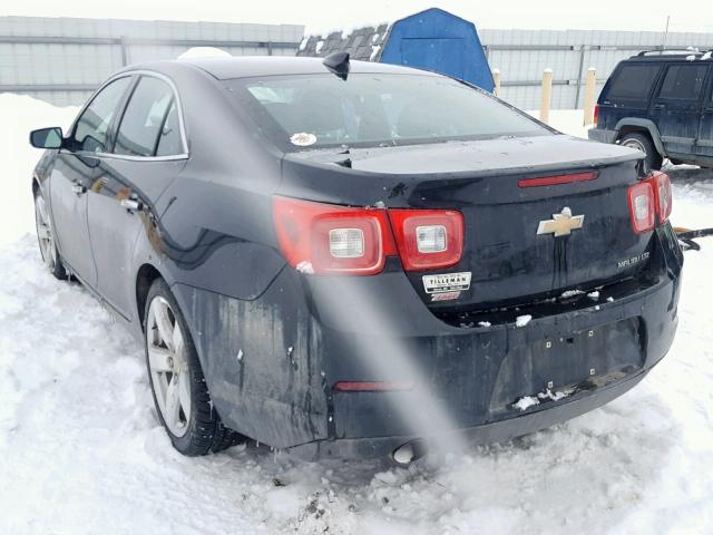 1G11G5SX2FF318465 - 2015 CHEVROLET MALIBU LTZ BLACK photo 3