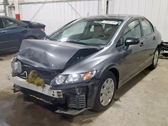 19XFA1E35AE010404 - 2010 HONDA CIVIC VP SILVER photo 2