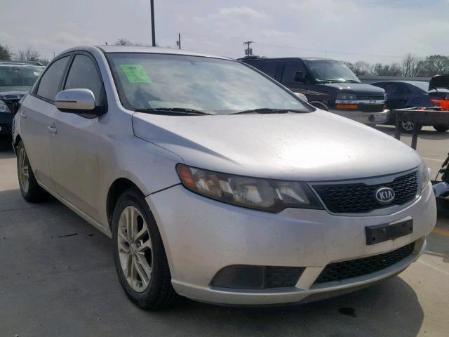 KNAFU4A21C5631883 - 2012 KIA FORTE EX SILVER photo 1