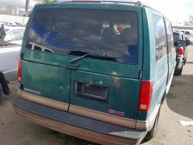 1GKDM19W5WB510848 - 1998 GMC SAFARI XT GREEN photo 4