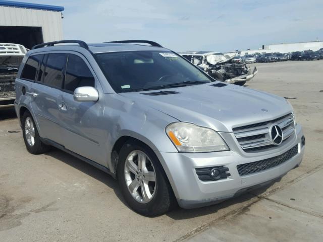 4JGBF71E37A093025 - 2007 MERCEDES-BENZ GL 450 4MA SILVER photo 1