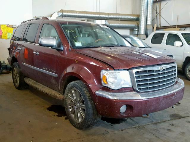 1A8HW58268F150412 - 2008 CHRYSLER ASPEN LIMI BURGUNDY photo 1