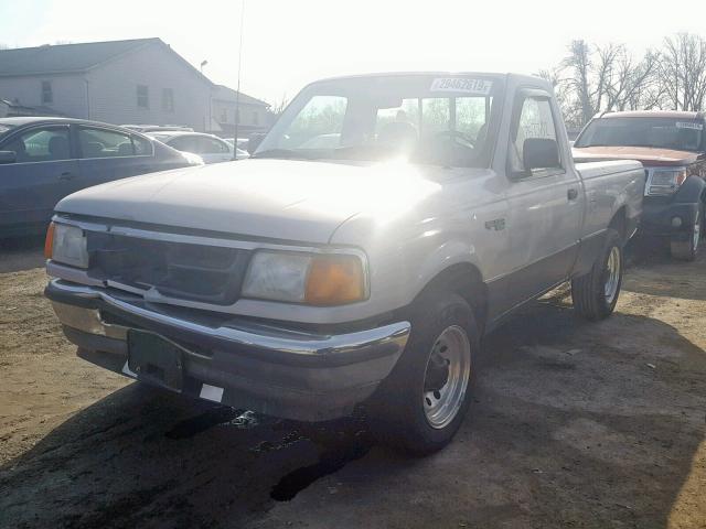 1FTCR10A4TTA68791 - 1996 FORD RANGER SILVER photo 2