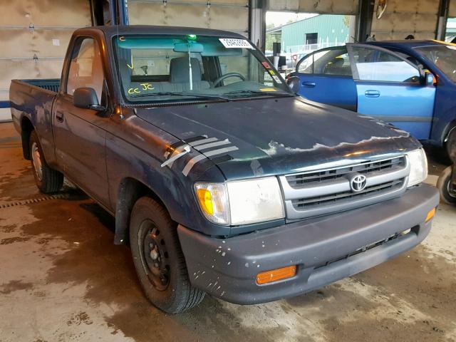 4TANL42N5XZ456817 - 1999 TOYOTA TACOMA GREEN photo 1