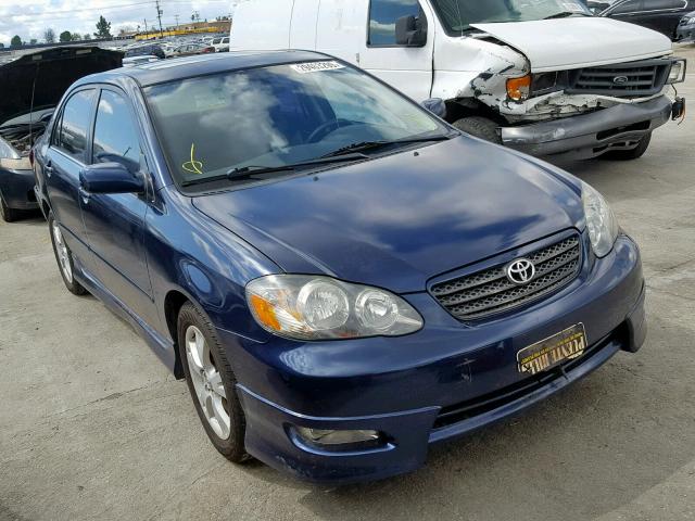 2T1BY32E85C376499 - 2005 TOYOTA COROLLA XR BLUE photo 1