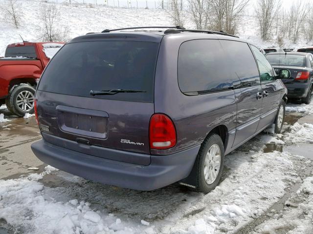 1B4GP54L1TB416981 - 1996 DODGE GRAND CARA GRAY photo 4