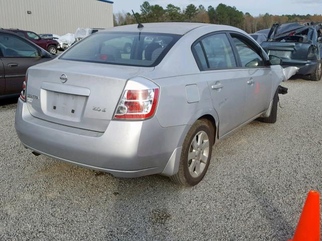 3N1AB61E07L636039 - 2007 NISSAN SENTRA 2.0 GRAY photo 4