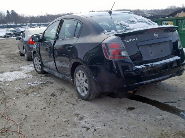 3N1AB6AP6AL722237 - 2010 NISSAN SENTRA 2.0 BLACK photo 3