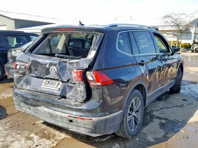 3VV2B7AXXJM163472 - 2018 VOLKSWAGEN TIGUAN SE BLACK photo 4