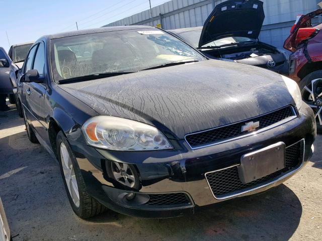 2G1WC5E39D1229782 - 2013 CHEVROLET IMPALA LTZ BLACK photo 1