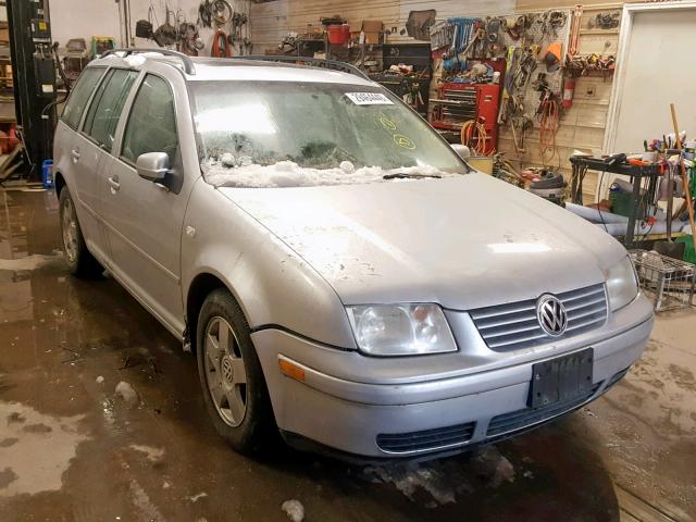 WVWSB61J01W643220 - 2001 VOLKSWAGEN JETTA GLS SILVER photo 1