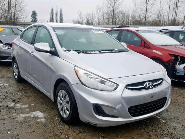 KMHCT4AE3HU274458 - 2017 HYUNDAI ACCENT SE SILVER photo 1