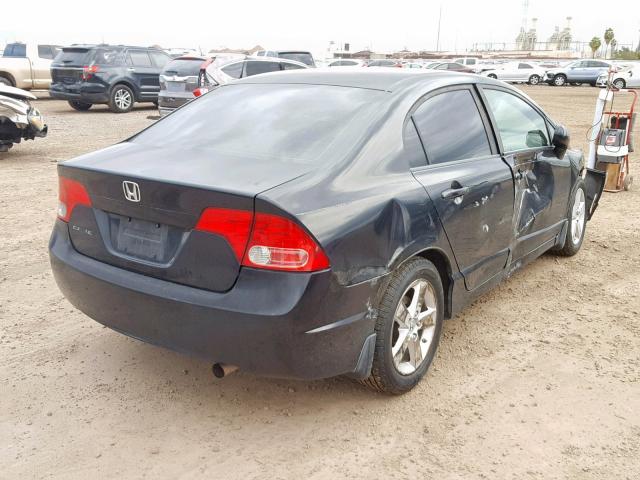 1HGFA16908L050363 - 2008 HONDA CIVIC EXL GRAY photo 4